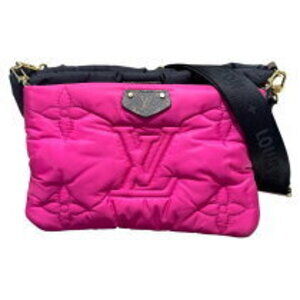 Louis Vuitton Maximulty Pochette Accessoires Whirl Fuchsia Pink Shoulder Bag